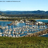 Buy canvas prints of  Coffs Harbour International Marina complex. by Geoff Childs