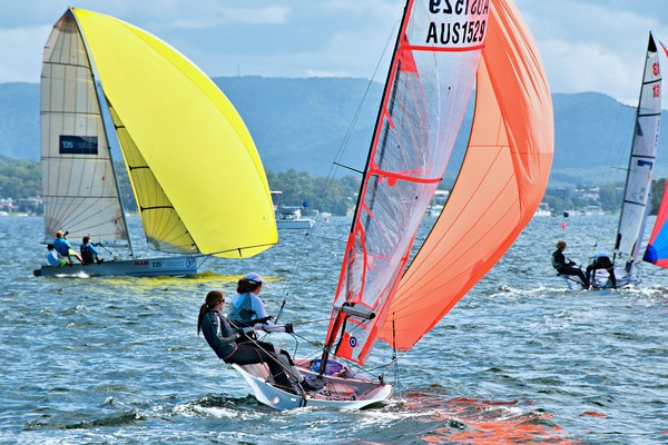 High School Children National Sailing Championship Picture Board by Geoff Childs
