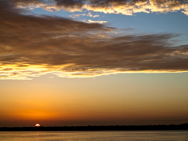  Sunrise seascape Australia Picture Board by Geoff Childs