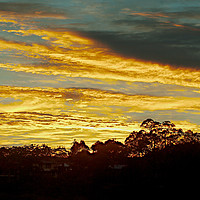 Buy canvas prints of  Sunrise Landscape Australia by Geoff Childs