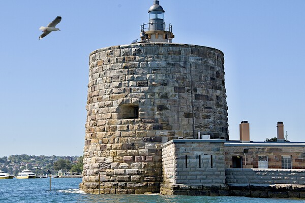  Fort Denison, in Sydney Harbour. Picture Board by Geoff Childs