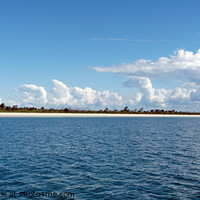 Buy canvas prints of White pristine sandy beach, Fraser Island by Geoff Childs