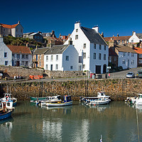 Buy canvas prints of Crail Harbour, Fife, Scotland by Bill Spiers