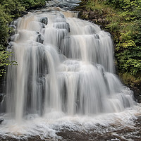Buy canvas prints of Bonnington Linn, The Falls of Clyde by Bill Spiers