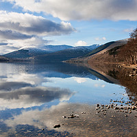 Buy canvas prints of Loch Earn, Scotland by Bill Spiers