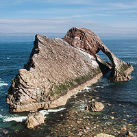 Buy canvas prints of Bow Fiddle Rock by Bill Spiers