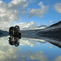 Buy canvas prints of Loch Tay at Kenmore by Bill Spiers