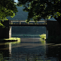 Buy canvas prints of Leeds Liverpool Canal by Joanna Pinder