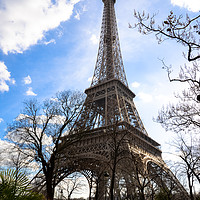 Buy canvas prints of Eiffel Tower, Paris by Angela Bragato