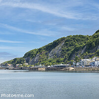 Buy canvas prints of Oystermouth and  Mumbles Lighthouse, and the Gower by Chris North