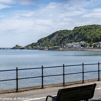 Buy canvas prints of Oystermouth village and the Mumbles Lighthouse. by Chris North