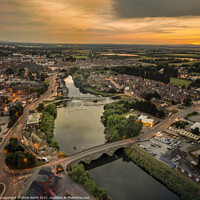Buy canvas prints of Castleford Millennium Bridge by Chris North