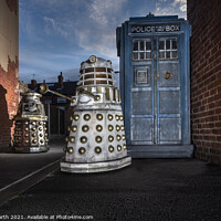 Buy canvas prints of Dalek invasion of Planet Earth by Chris North