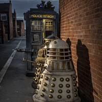 Buy canvas prints of Dalek invasion of Planet Earth by Chris North