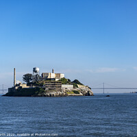Buy canvas prints of Alcatraz Island by Chris North
