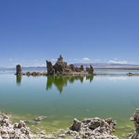 Buy canvas prints of Lava pillows of Mono Lake. by Chris North
