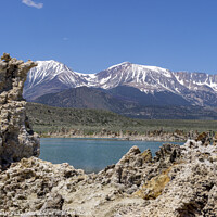 Buy canvas prints of Mono lake and the Yosemite mountain range by Chris North