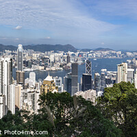 Buy canvas prints of Victoria Peak and Hong Kong by Chris North