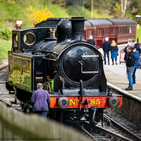 Buy canvas prints of Oxenhope Station by Chris North