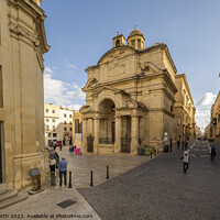 Buy canvas prints of The lady of our victory is church Valletta, Malta. by Chris North
