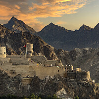Buy canvas prints of The Al Mirani Fort.  Muscat, Oman. by Chris North