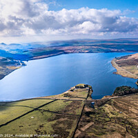 Buy canvas prints of Grimwith reservoir. by Chris North