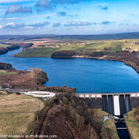Buy canvas prints of Thruscross reservoir by Chris North