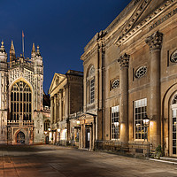 Buy canvas prints of Bath Abbey. by Chris North