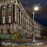 Buy canvas prints of Royal Crescent, Bath by Chris North