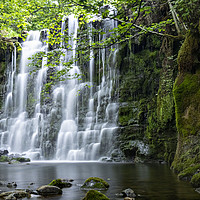 Buy canvas prints of Scale Haw Force Waterfall. by Chris North