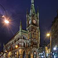 Buy canvas prints of The Wool Exchange Building in Bradford. by Chris North