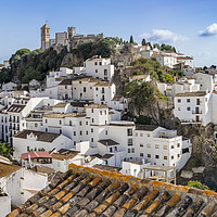Buy canvas prints of Casares  by day. by Chris North