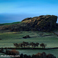 Buy canvas prints of Dawn at Almscliffe Crag. by Chris North