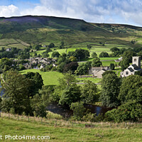 Buy canvas prints of Burnsall Village  by Chris North