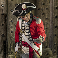 Buy canvas prints of Officer of the 72nd Regiment of foot. by Chris North