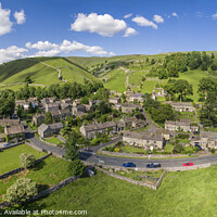 Buy canvas prints of Starbotton Village. by Chris North