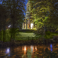 Buy canvas prints of United Reformed Church, Saltaire. by Chris North