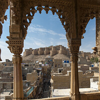 Buy canvas prints of Jaisalmer Fort, India. by Chris North