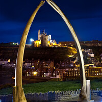 Buy canvas prints of Whalebone arch, Whitby Yorkshire by Chris North
