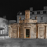 Buy canvas prints of The Cross Bath.. by Chris North
