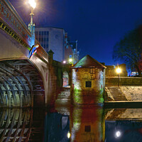 Buy canvas prints of Lendal Bridge, York. by Chris North