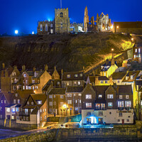 Buy canvas prints of Whitby south shore. by Chris North