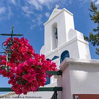 Buy canvas prints of The Old  town, Kythnos Greek Islands  by Chris North