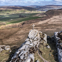 Buy canvas prints of Rylstone Cross On Barden Moor by Chris North