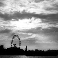 Buy canvas prints of Storm clouds over London by Mike Rogers