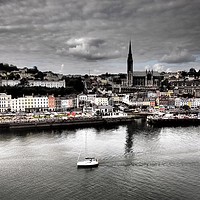 Buy canvas prints of Cruising past Cobh in Ireland    by Mike Rogers