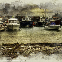 Buy canvas prints of Newquay Harbour by Kevin Ford