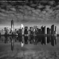 Buy canvas prints of Lower Manhattan Skyline by Kevin Ford
