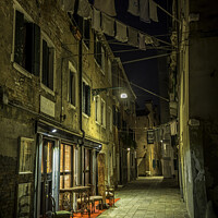 Buy canvas prints of Back Street in Venice by Kevin Ford