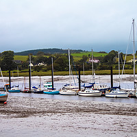 Buy canvas prints of Fishing harbour in Kirkcudbright, Scotland by  